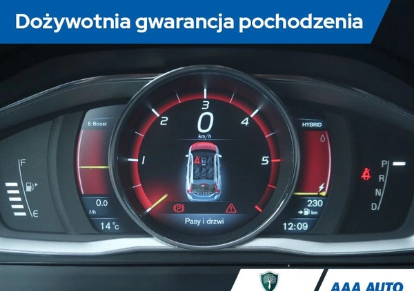 Volvo V60 cena 50000 przebieg: 216904, rok produkcji 2013 z Oświęcim małe 106